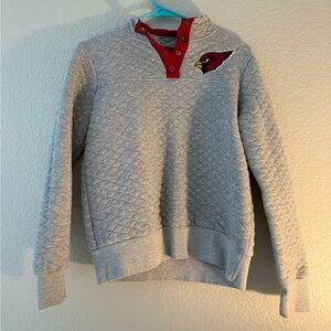 Women’s pullover knit Arizona Cardinals Gray sweater